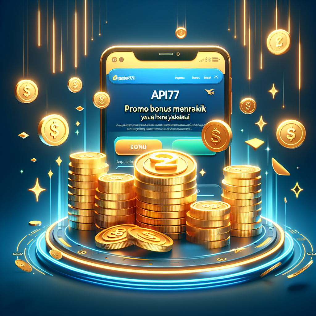 Promo Bonus Menarik di API77 yang Harus Anda Ketahui